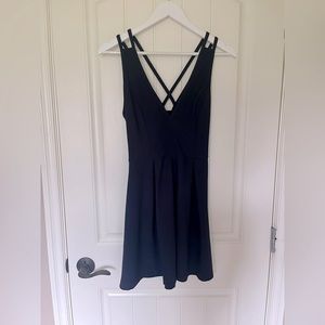 Navy mini dress